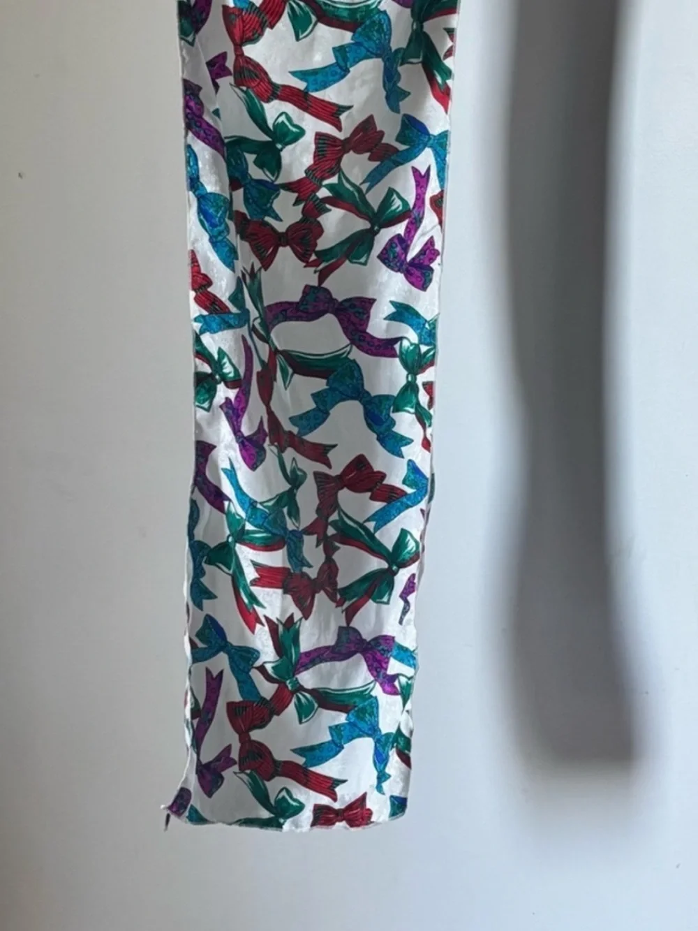 American Vintage Jan Original - Colorful Bow Print Scarf